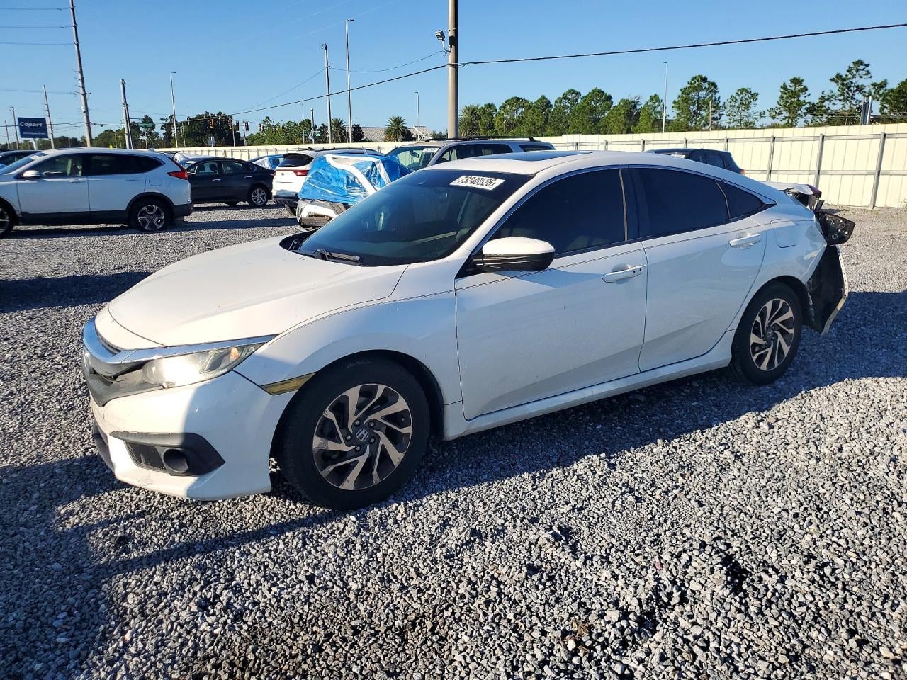2017 HONDA CIVIC EX | 19XFC2F83HE076759 | UPCARS
