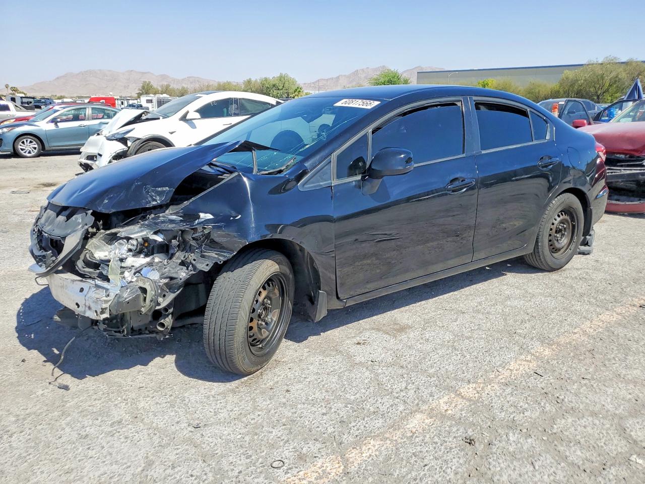2013 HONDA CIVIC LX | 19XFB2F5XDE210816 | UPCARS
