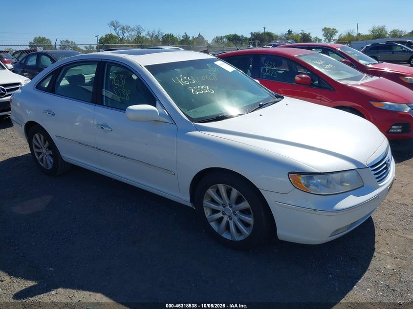 2009 HYUNDAI AZERA GLS | KMHFC46D59A380202 | UPCARS