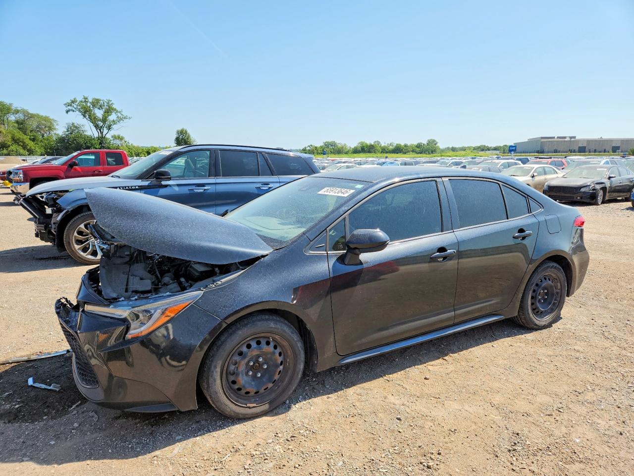 2022 TOYOTA COROLLA LE | JTDEPMAE1NJ193585 | UPCARS