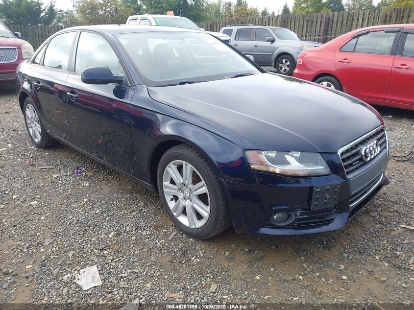 2010 AUDI A4 2.0T PREMIUM | WAUDFAFL9AN048864 | UPCARS