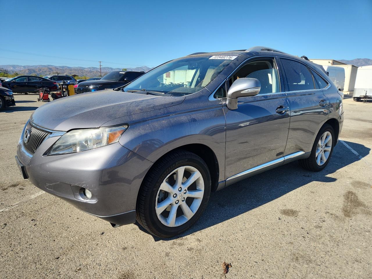 2012 LEXUS RX 350 | 2T2ZK1BA1CC073283 | UPCARS