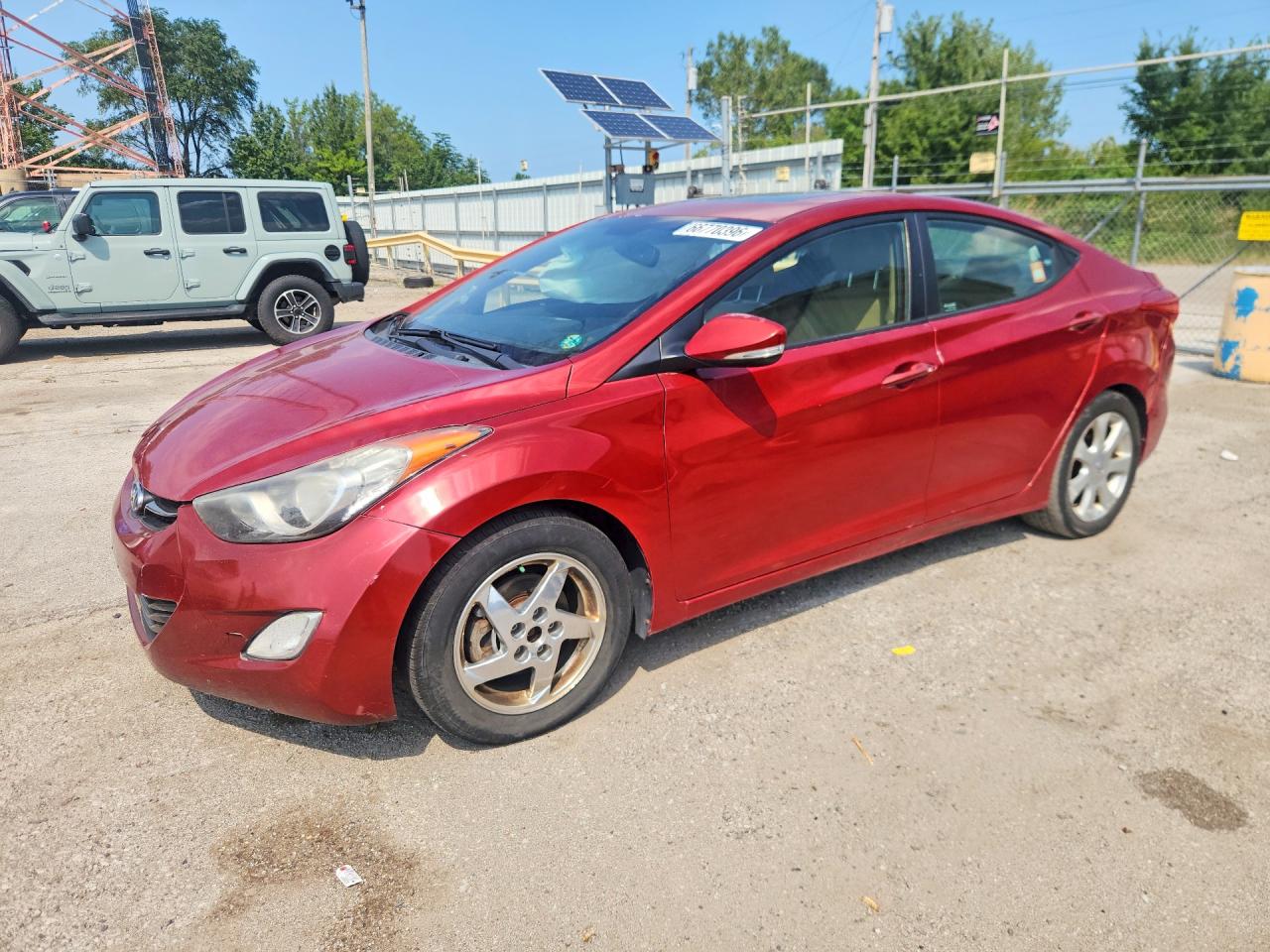 2013 HYUNDAI ELANTRA LIMITED | KMHDH4AE4DU527142 | UPCARS