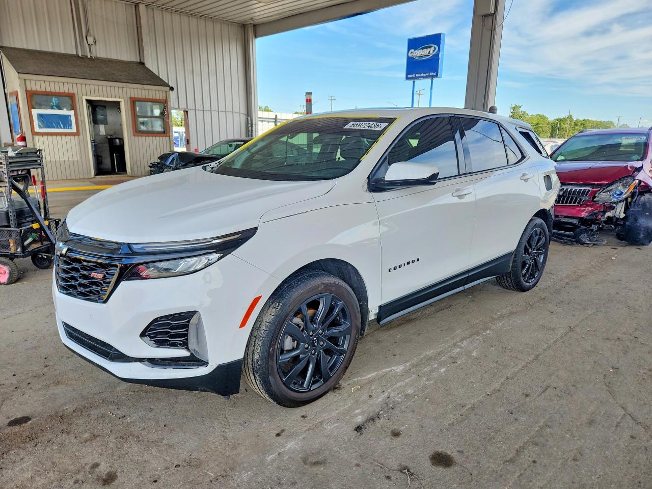 2023 CHEVROLET EQUINOX RS | 3GNAXMEG6PS203644 | UPCARS