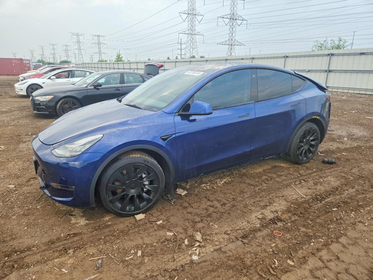 2022 TESLA MODEL Y | 7SAYGAEE6NF378327 | UPCARS