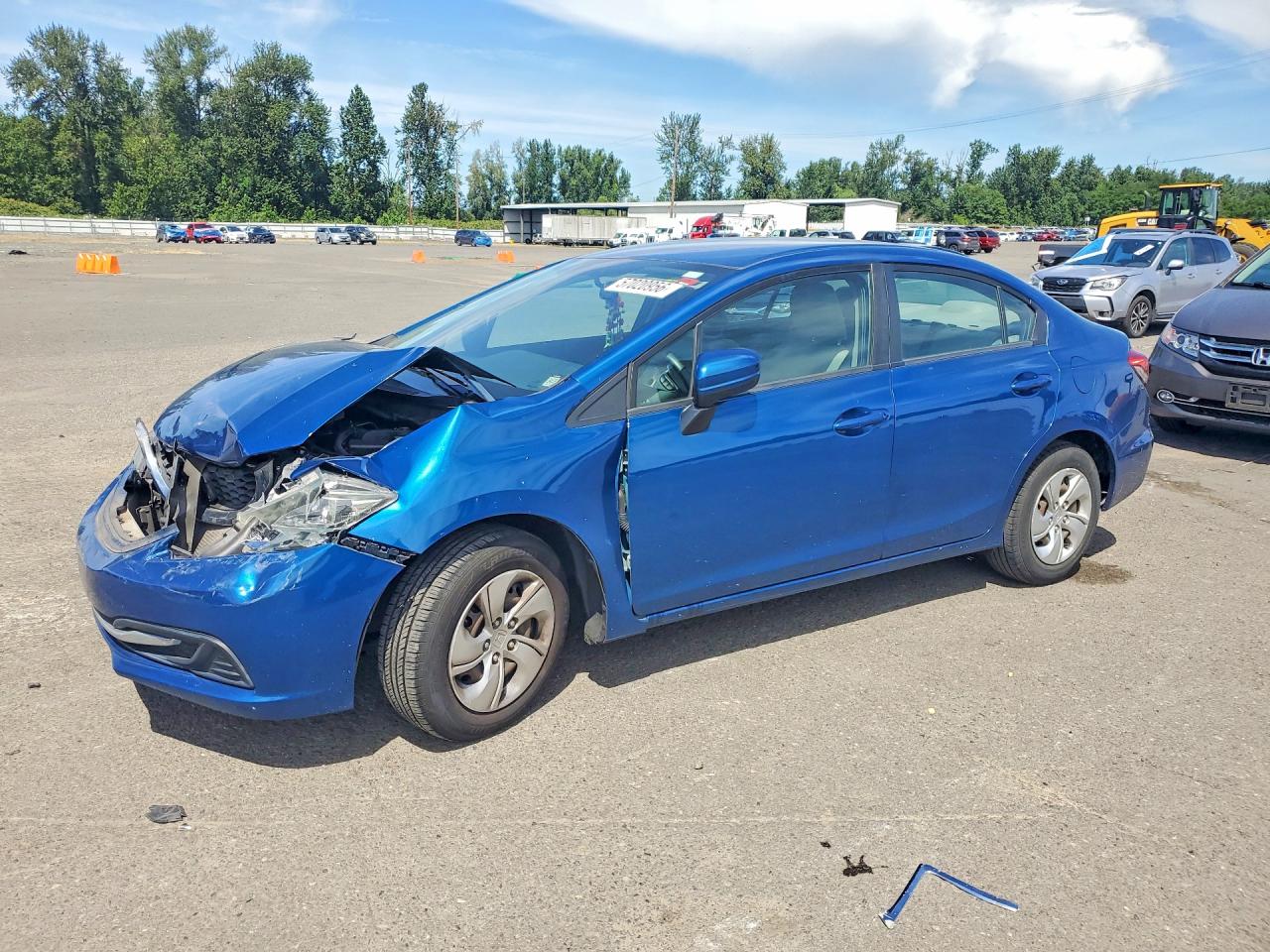 2015 HONDA CIVIC LX | 2HGFB2F57FH528529 | UPCARS
