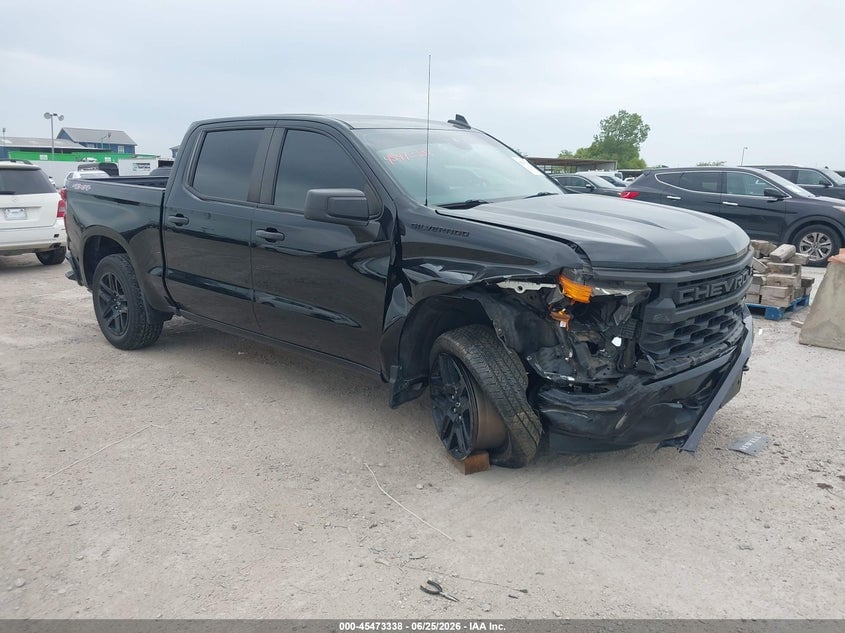 2023 CHEVROLET SILVERADO 1500 4WD  SHORT BED CUSTOM | 3GCPDBEK0PG220110 | UPCARS