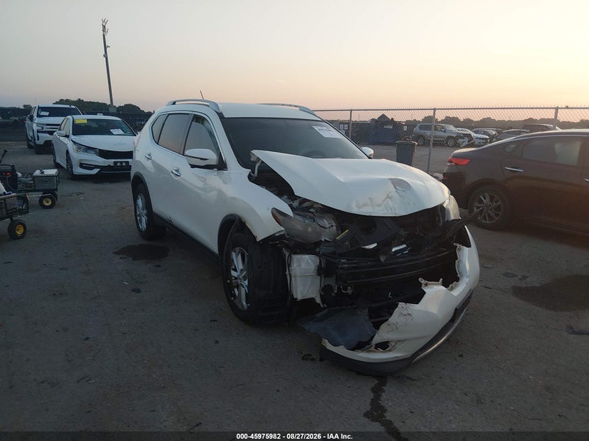 2016 NISSAN ROGUE SV | KNMAT2MT2GP593390 | UPCARS