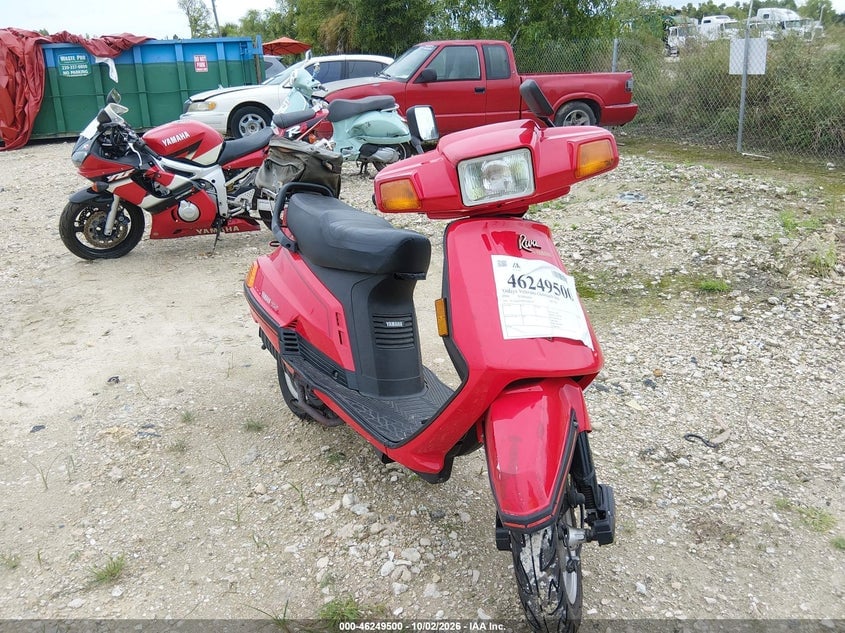 1998 YAMAHA XC125 | JYA3EKC00WA038235 | UPCARS