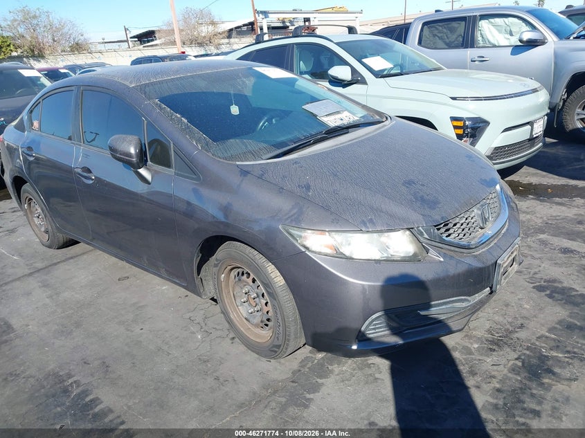 2014 HONDA CIVIC LX | 19XFB2F57EE271641 | UPCARS