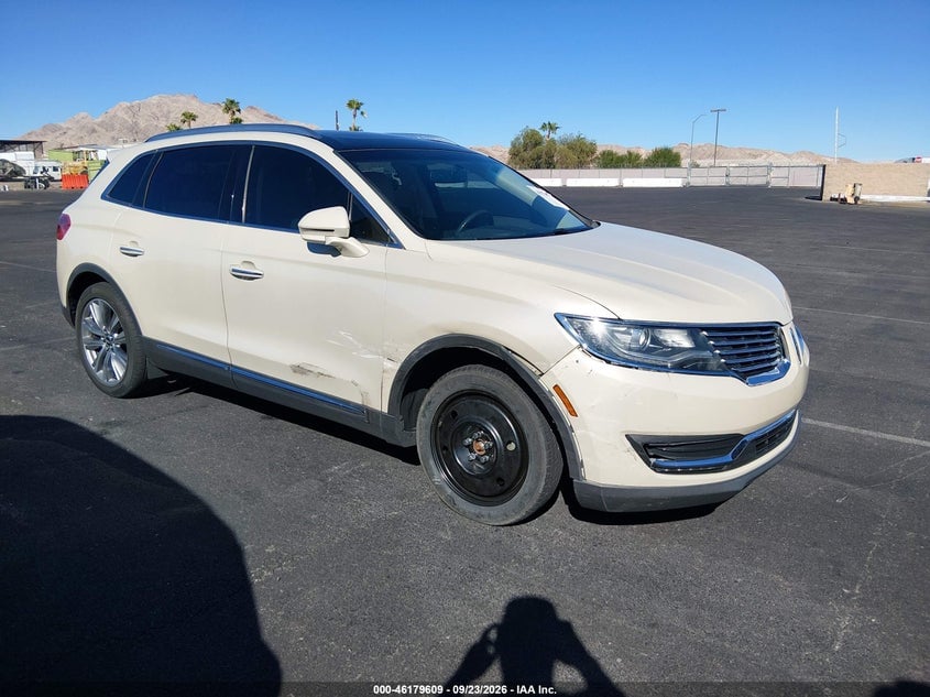2016 LINCOLN MKX RESERVE | 2LMPJ8LP0GBL59635 | UPCARS