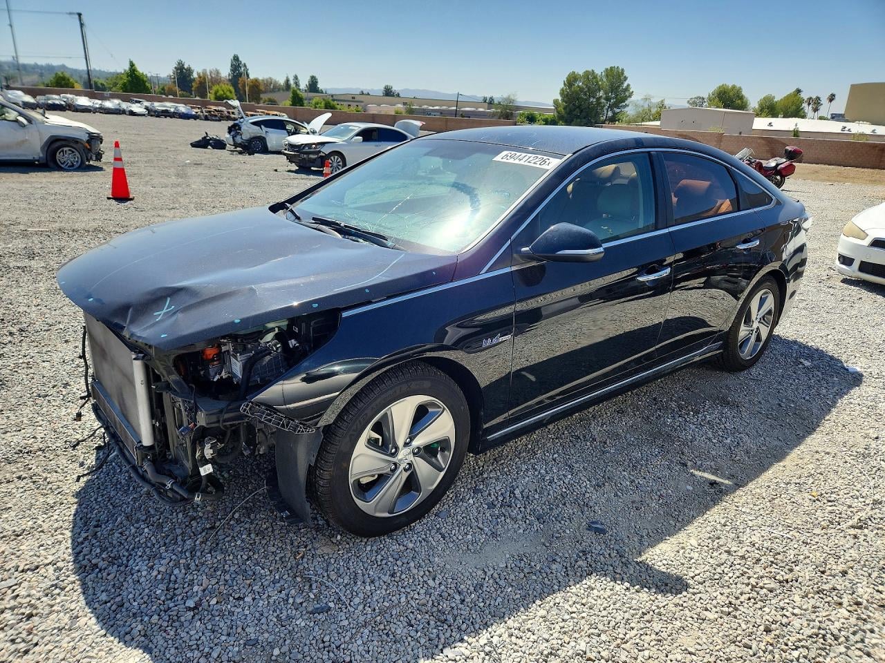 2016 HYUNDAI SONATA LIMITED | KMHE34L12GA025779 | UPCARS