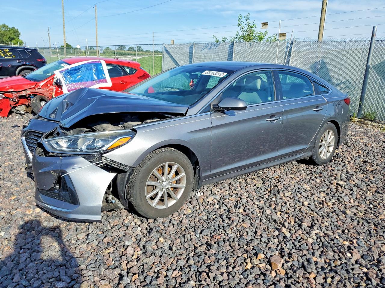 2018 HYUNDAI SONATA SE | 5NPE24AF6JH710521 | UPCARS