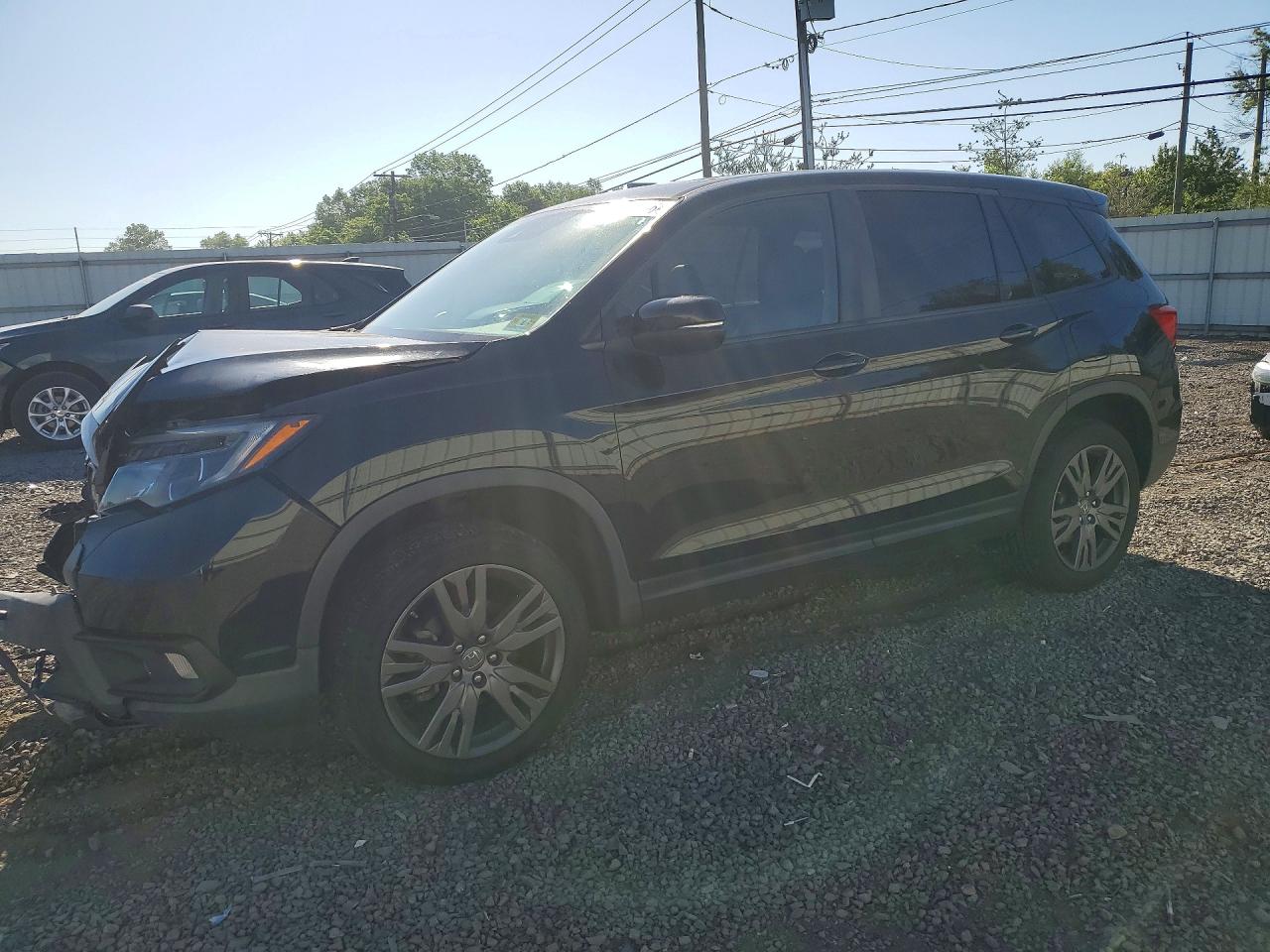 2021 HONDA PASSPORT EXL | 5FNYF8H59MB013093 | UPCARS