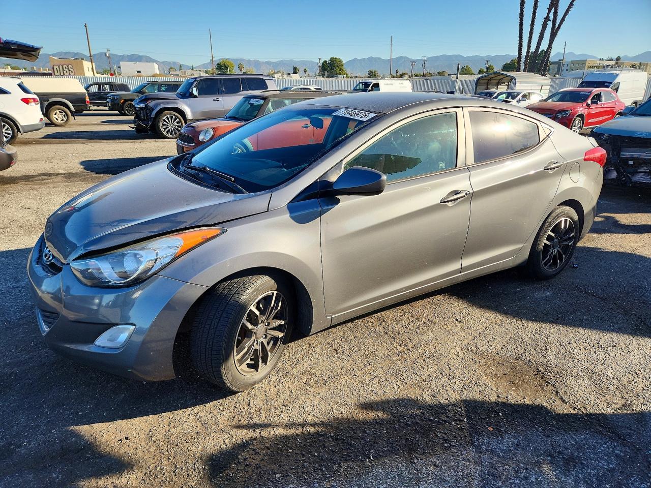 2012 HYUNDAI ELANTRA GLS | 5NPDH4AE2CH145155 | UPCARS