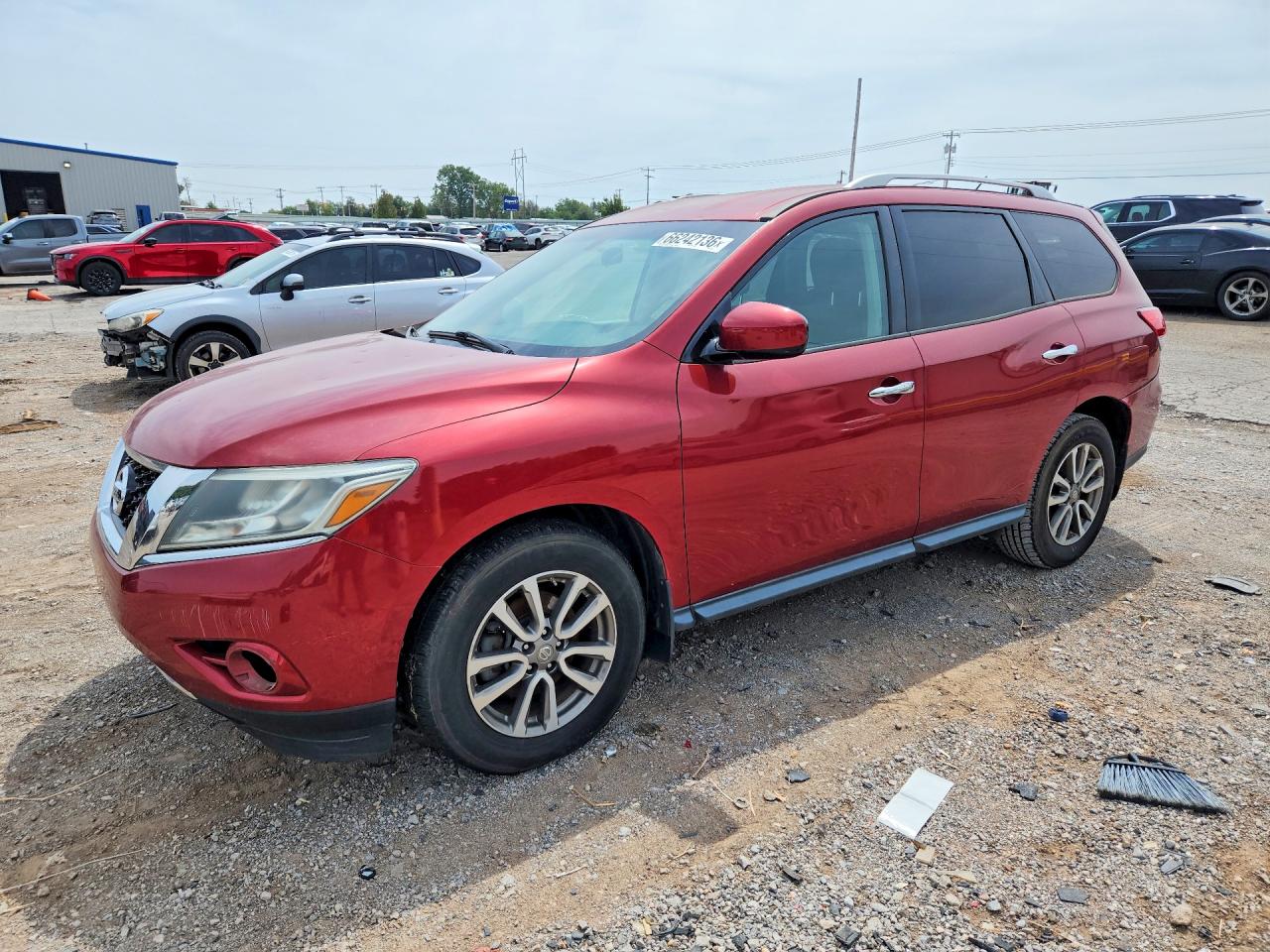 2015 NISSAN PATHFINDER S | 5N1AR2MN9FC672962 | UPCARS