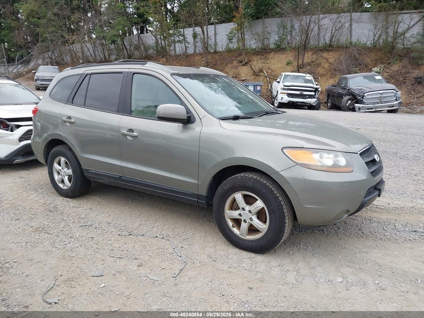2007 HYUNDAI SANTA FE GLS | 5NMSG13D97H087142 | UPCARS