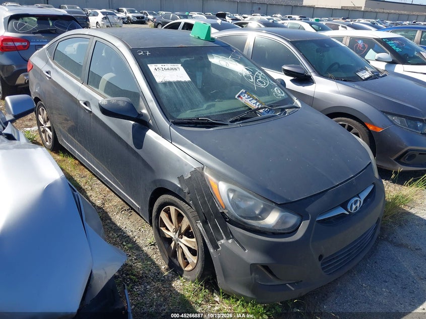 2012 HYUNDAI ACCENT GLS | KMHCU4AE7CU163725 | UPCARS