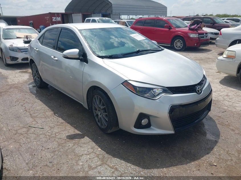 2015 TOYOTA COROLLA S | 5YFBURHE4FP206471 | UPCARS