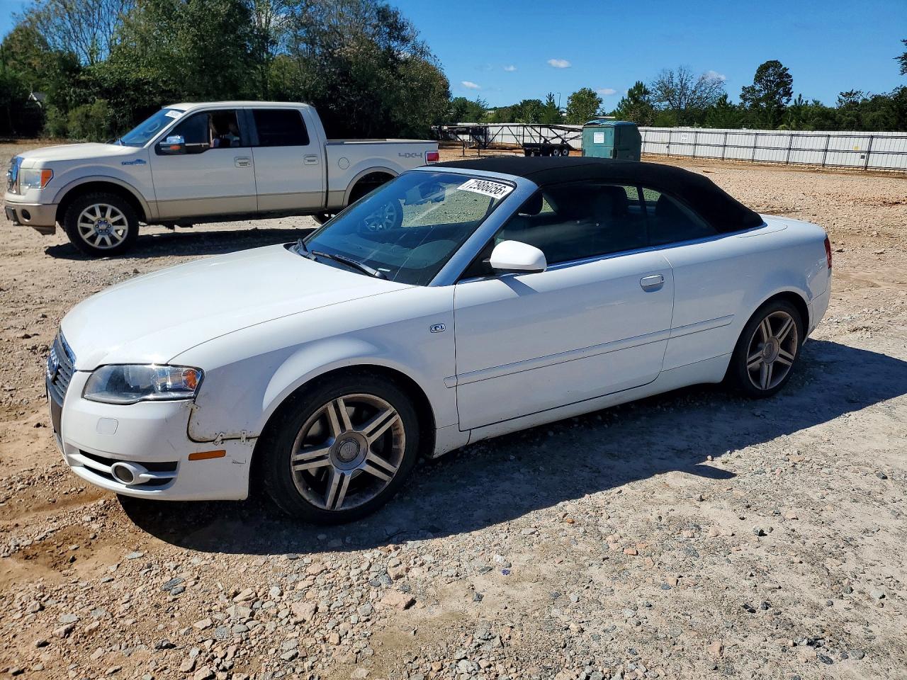 2007 AUDI A4 2.0T CABRIOLET QUATTRO | WAUDF48H87K033549 | UPCARS