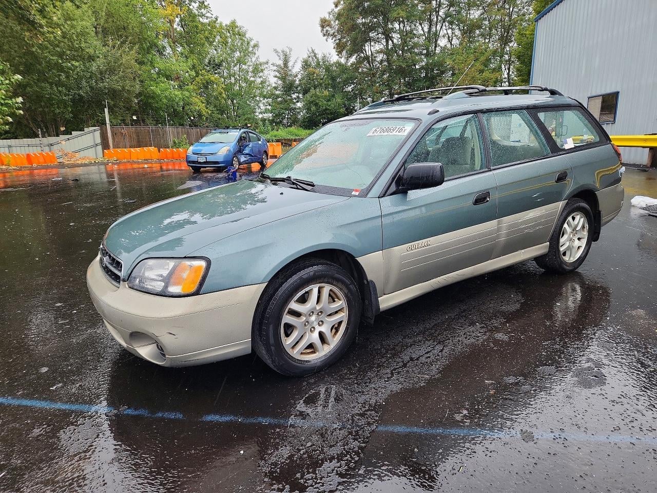 2001 SUBARU LEGACY OUTBACK AWP | 4S3BH675017614688 | UPCARS