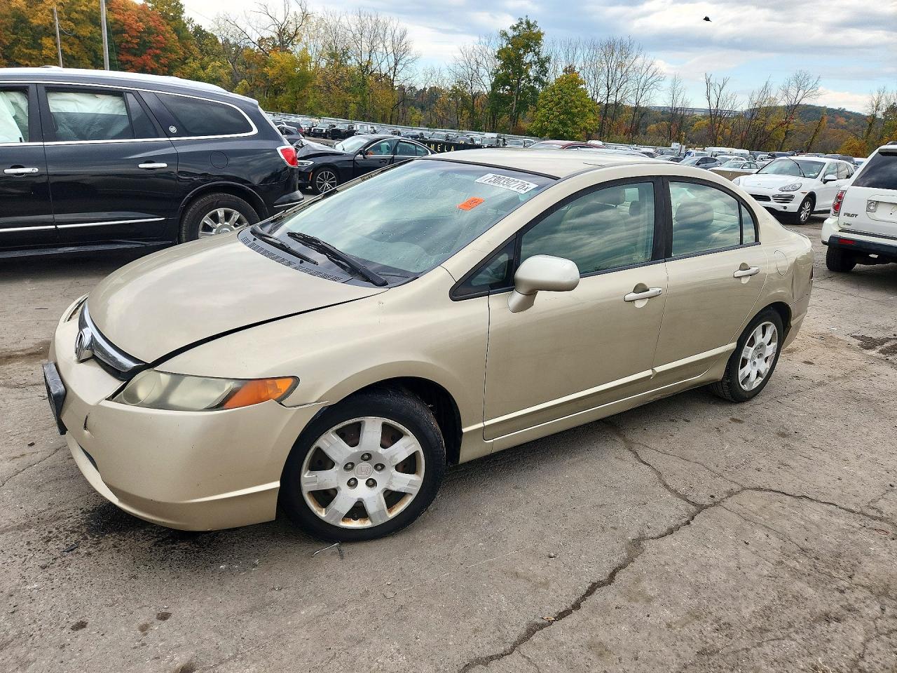 2008 HONDA CIVIC LX | 1HGFA16528L049812 | UPCARS