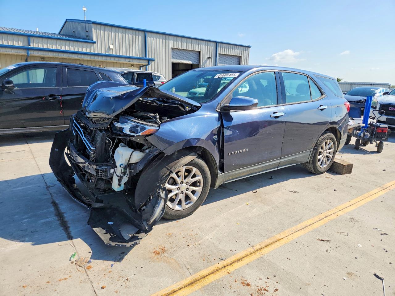 2018 CHEVROLET EQUINOX LS | 3GNAXHEV8JL407983 | UPCARS