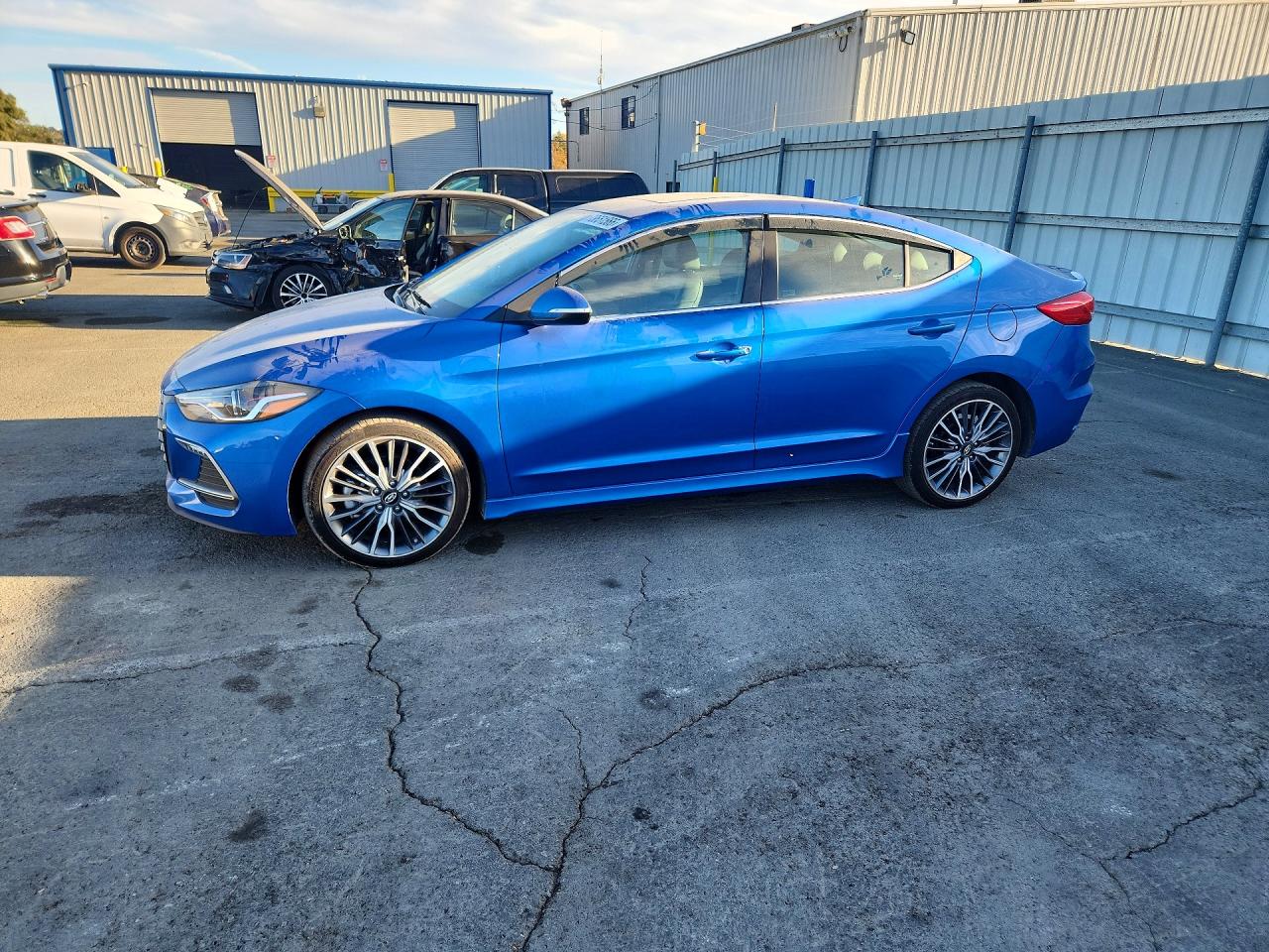 2017 HYUNDAI ELANTRA SPORT | KMHD04LB2HU335489 | UPCARS