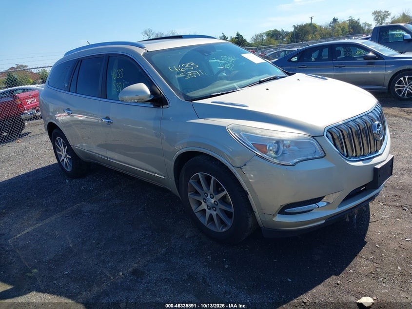 2014 BUICK ENCLAVE LEATHER | 5GAKRBKD0EJ343095 | UPCARS