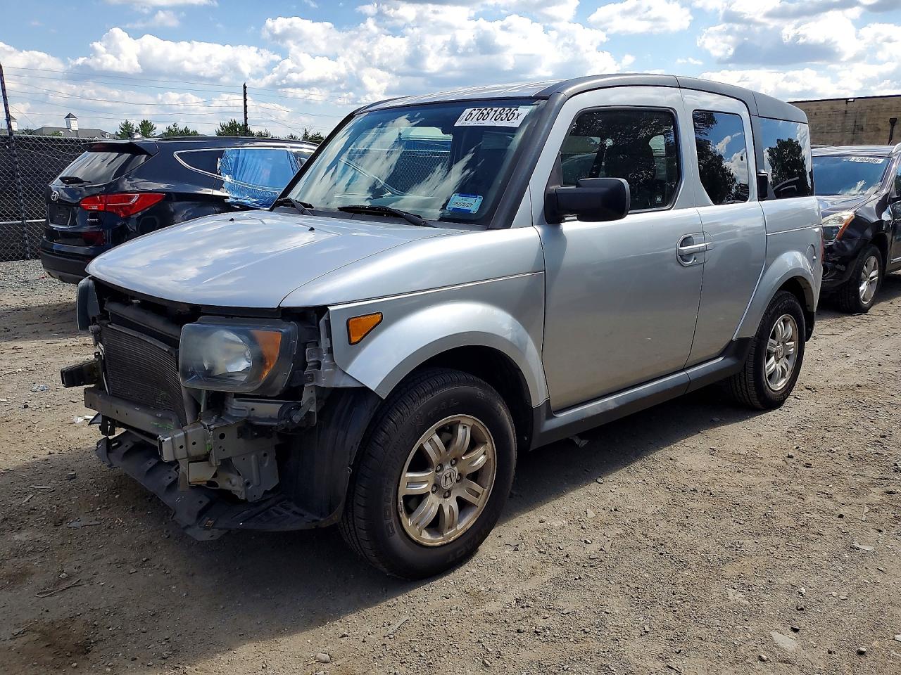 2008 HONDA ELEMENT EX | 5J6YH28708L020326 | UPCARS