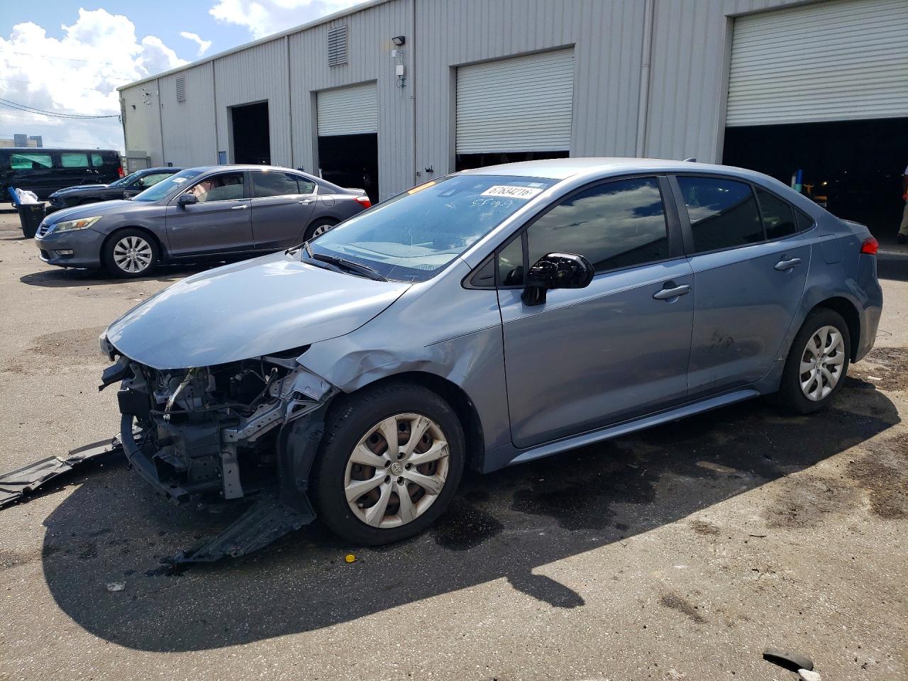 2021 TOYOTA COROLLA LE | JTDEPMAE7MJ177096 | UPCARS