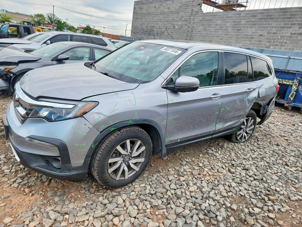 2020 HONDA PILOT EXL | 5FNYF6H55LB069406 | UPCARS