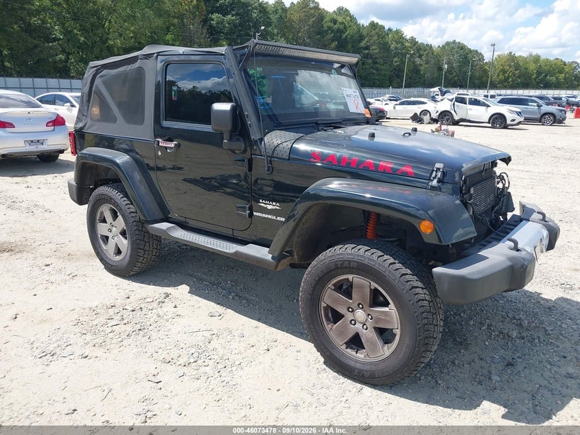 2012 JEEP WRANGLER SAHARA | 1C4AJWBG5CL200390 | UPCARS
