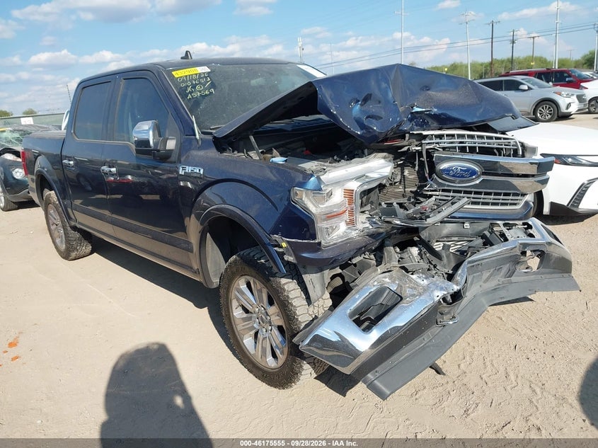2020 FORD F-150 LARIAT | 1FTEW1E4XLFA57569 | UPCARS