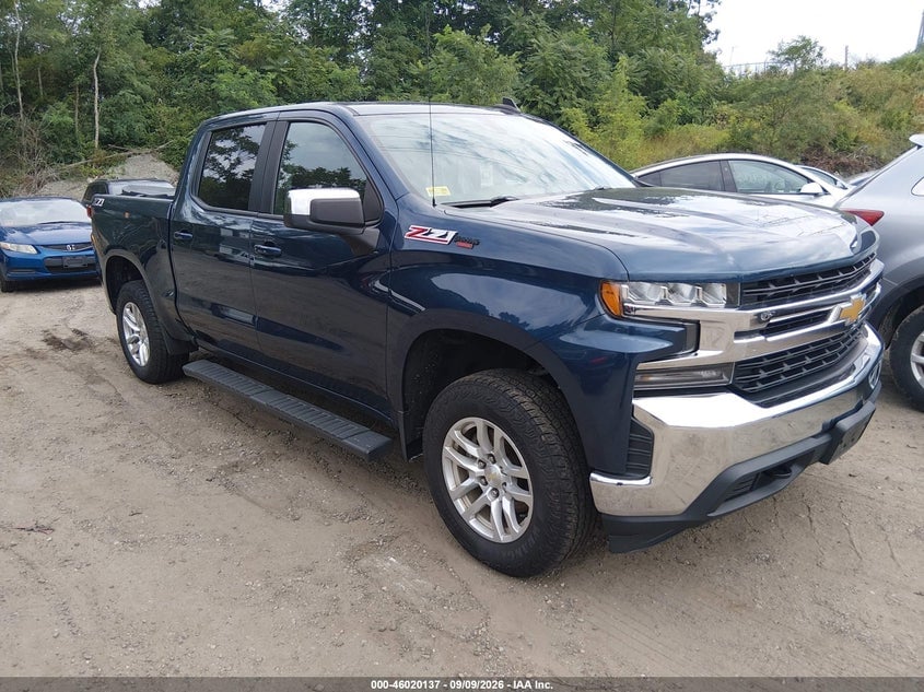2021 CHEVROLET SILVERADO 1500 4WD  SHORT BED LT | 1GCUYDED1MZ257571 | UPCARS