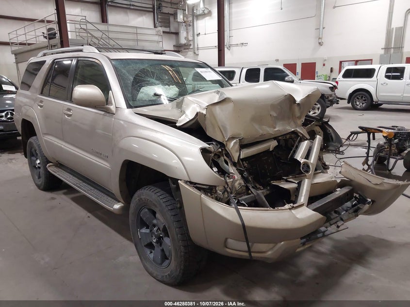 2004 TOYOTA 4RUNNER LIMITED V6 | JTEBU17R640055206 | UPCARS