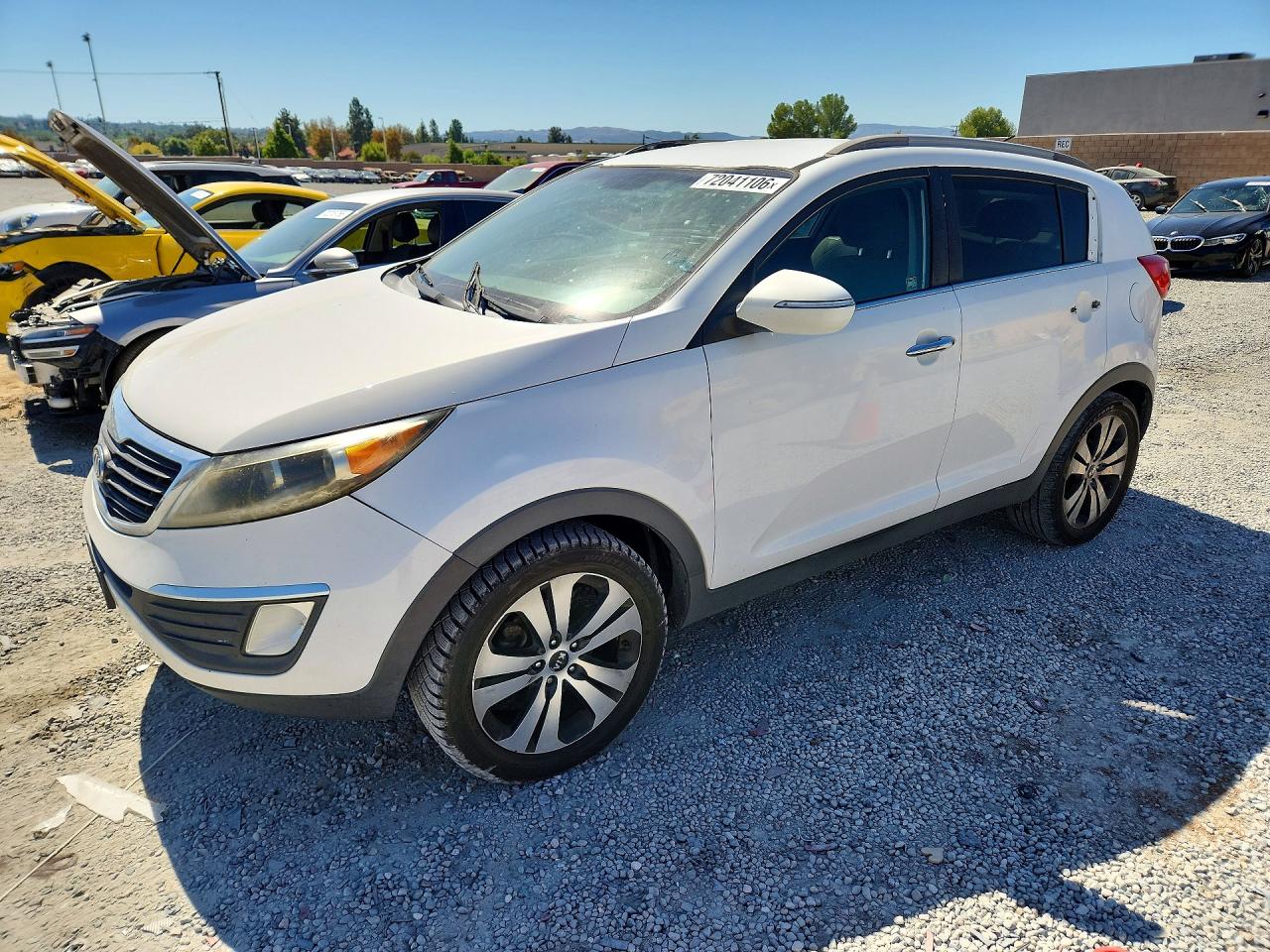 2012 KIA SPORTAG EX | KNDPC3A27C7171539 | UPCARS