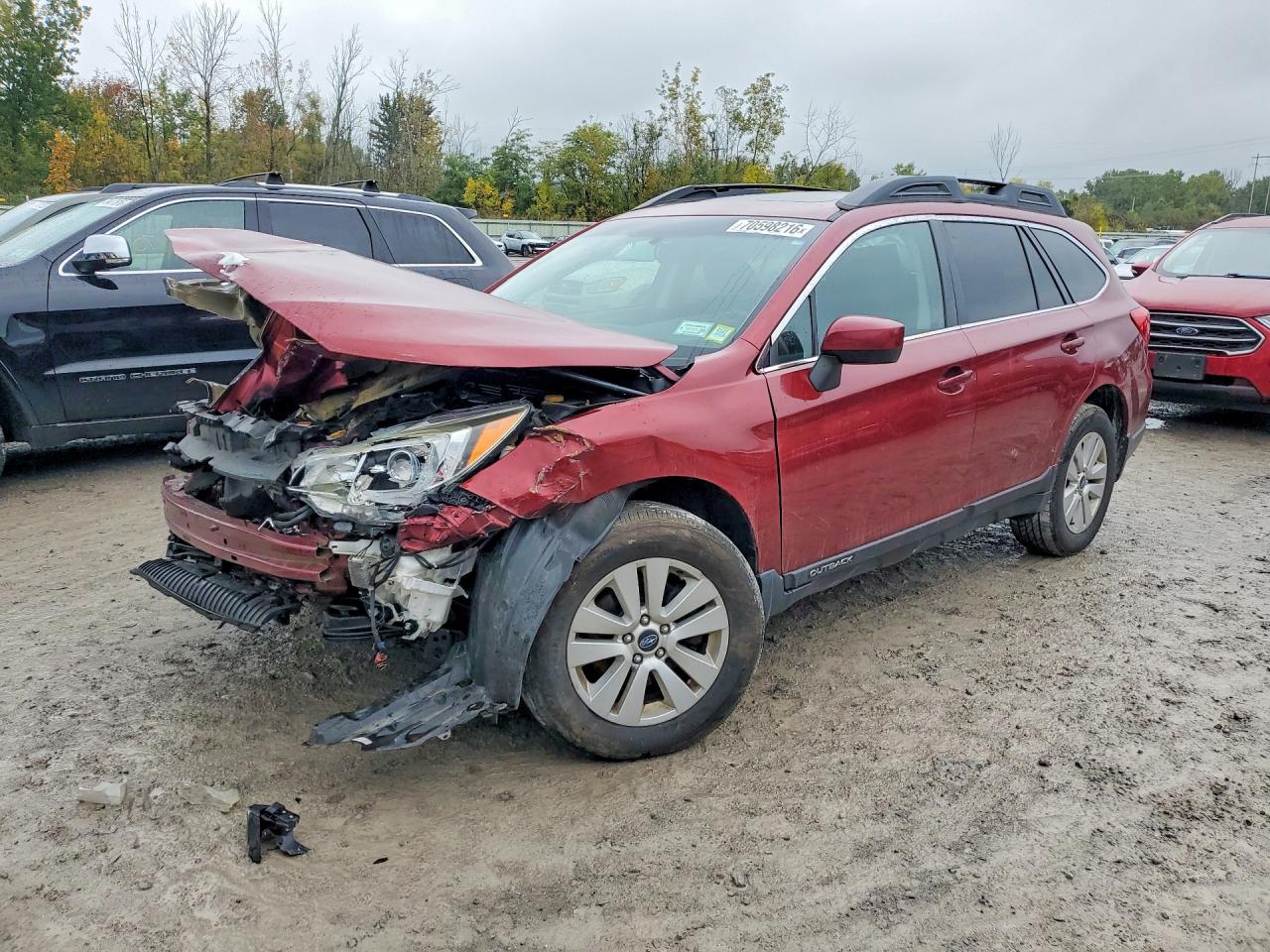 2016 SUBARU OUTBACK 2.5I PREMIUM | 4S4BSAEC0G3335811 | UPCARS