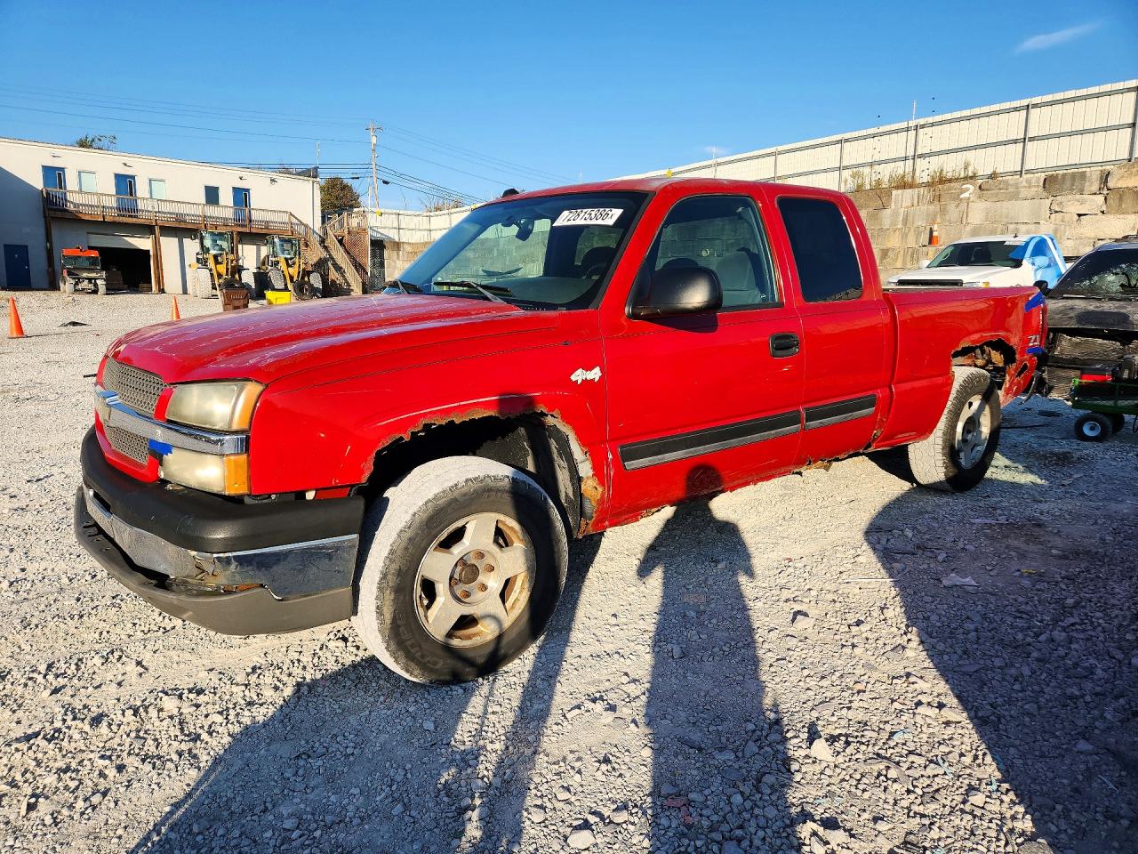 2004 CHEVROLET SILVERADO K1500 | 2GCEK19T441325781 | UPCARS