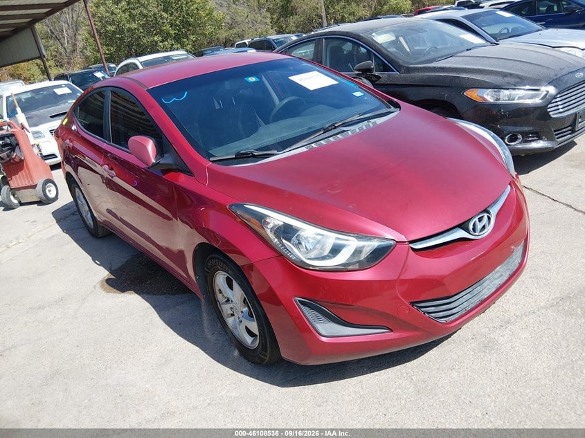 2014 HYUNDAI ELANTRA SE | KMHDH4AE5EU163668 | UPCARS