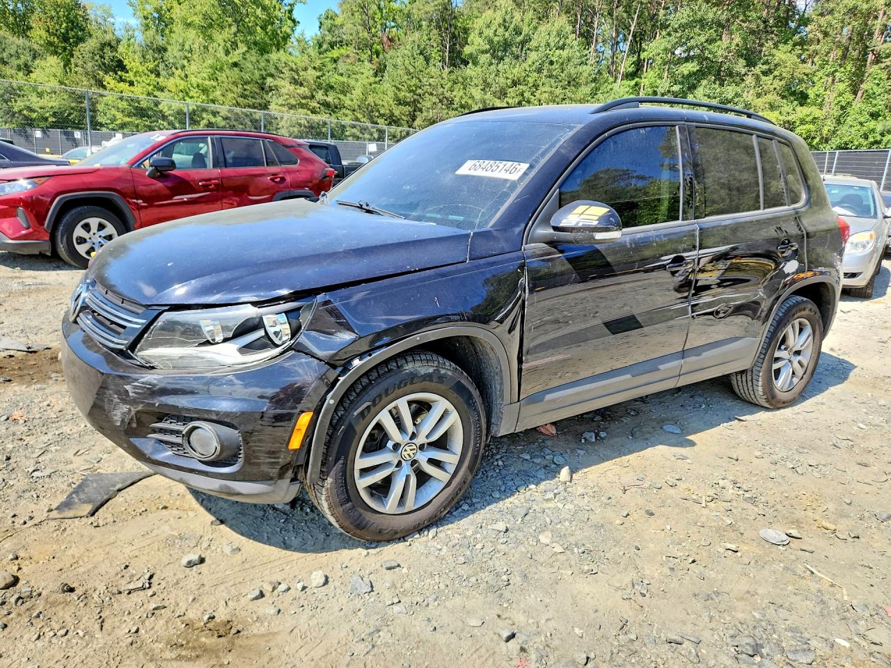 2015 VOLKSWAGEN TIGUAN S | WVGAV7AX5FW575450 | UPCARS