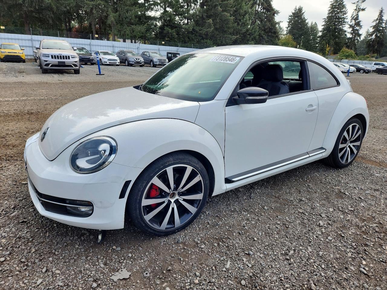 2012 VOLKSWAGEN BEETLE TURBO | 3VW4A7AT8CM645073 | UPCARS