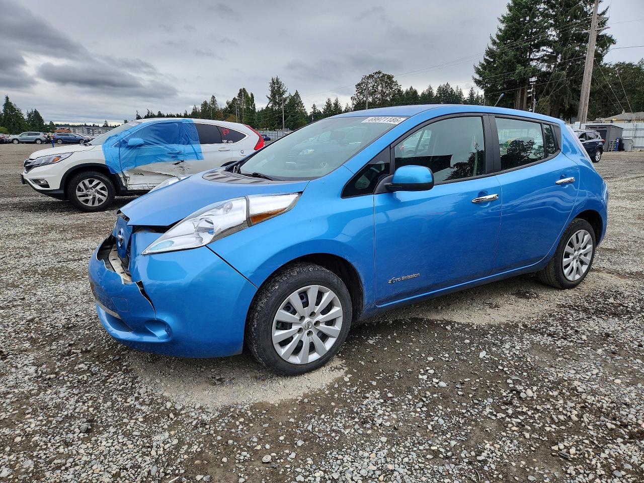 2014 NISSAN LEAF S | 1N4AZ0CP3EC332349 | UPCARS