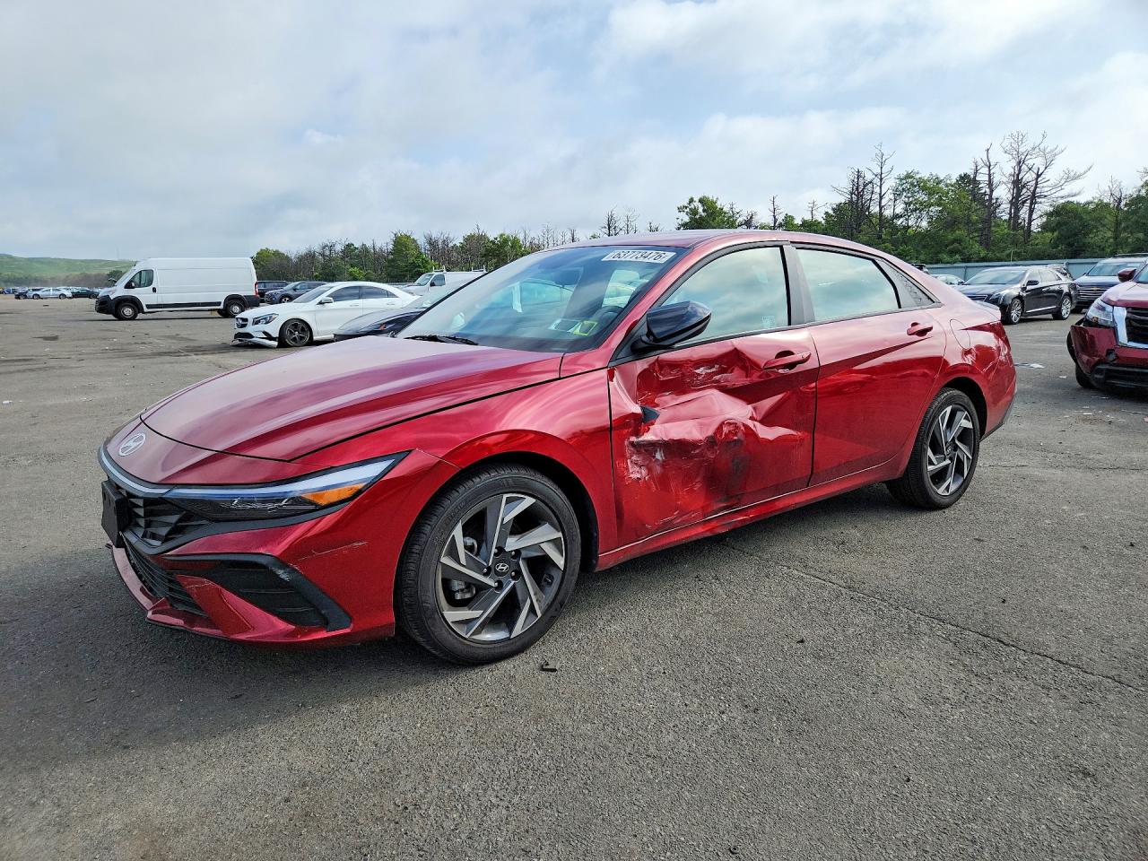 2025 HYUNDAI ELANTRA SEL SPORT | KMHLM4DG0SU934716 | UPCARS