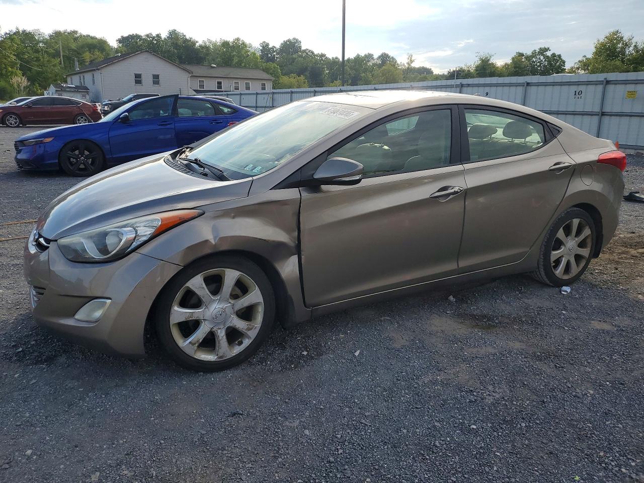 2012 HYUNDAI ELANTRA LIMITED | 5NPDH4AE7CH105024 | UPCARS