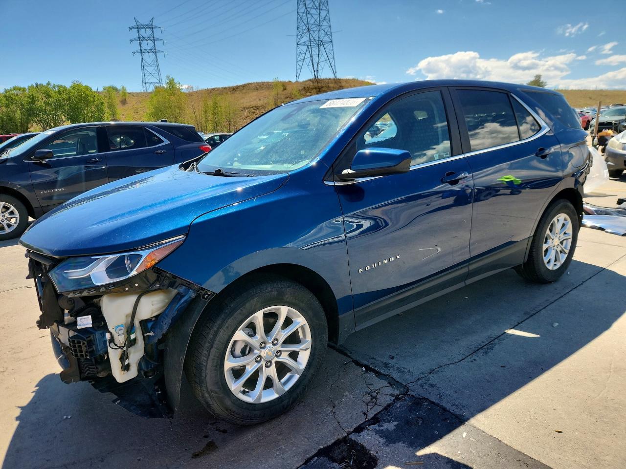 2021 CHEVROLET EQUINOX LT | 3GNAXKEV1ML400214 | UPCARS