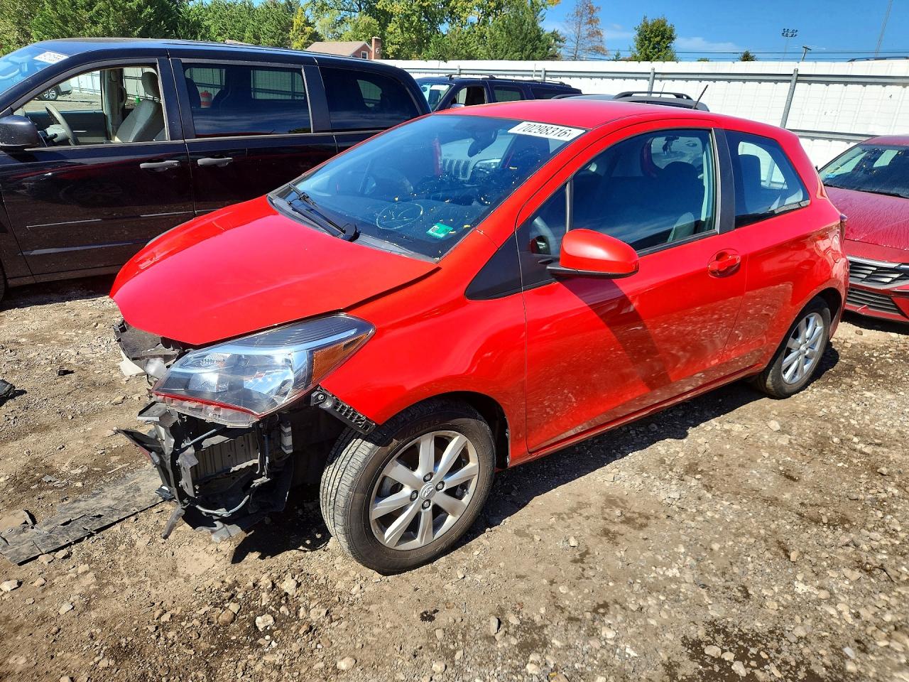2015 TOYOTA YARIS 3-DOOR LE | VNKJTUD33FA028375 | UPCARS