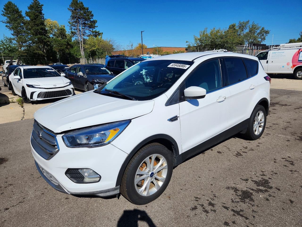 2019 FORD ESCAPE SE | 1FMCU0GD9KUA65379 | UPCARS
