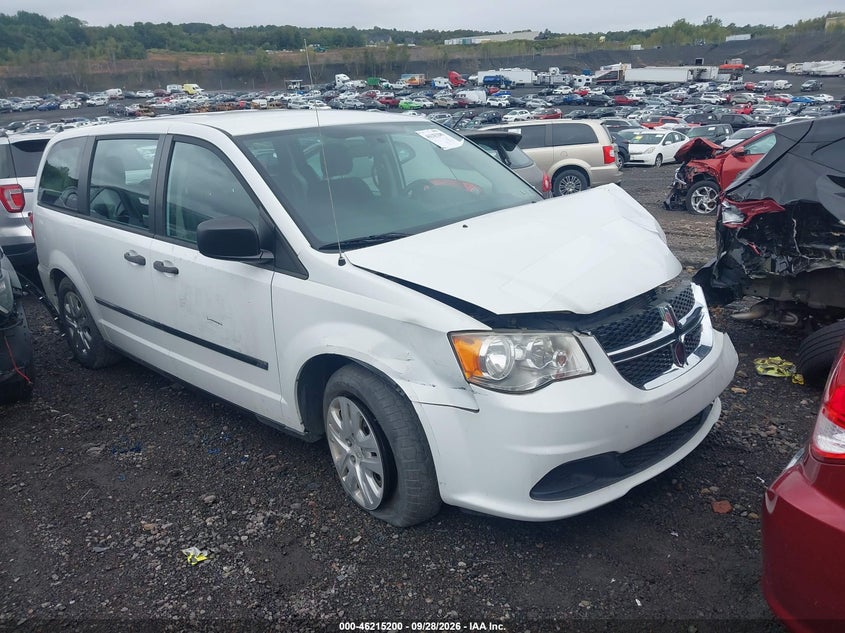 2014 DODGE GRAND CARAVAN AMERICAN VALUE PKG | 2C4RDGBG2ER463320 | UPCARS