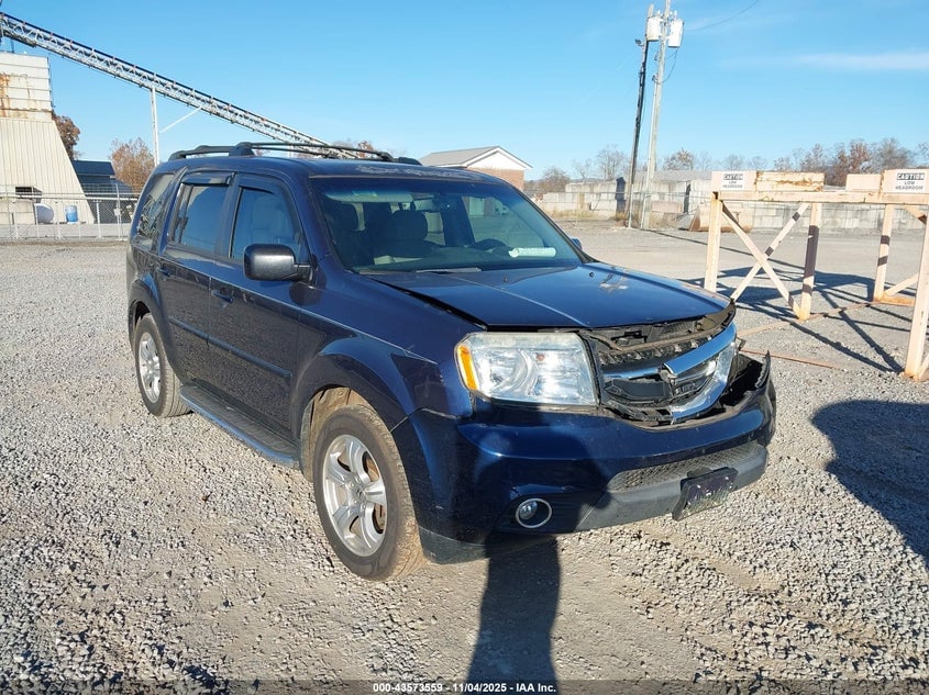 2013 HONDA PILOT EX-L | 5FNYF3H52DB037805 | UPCARS